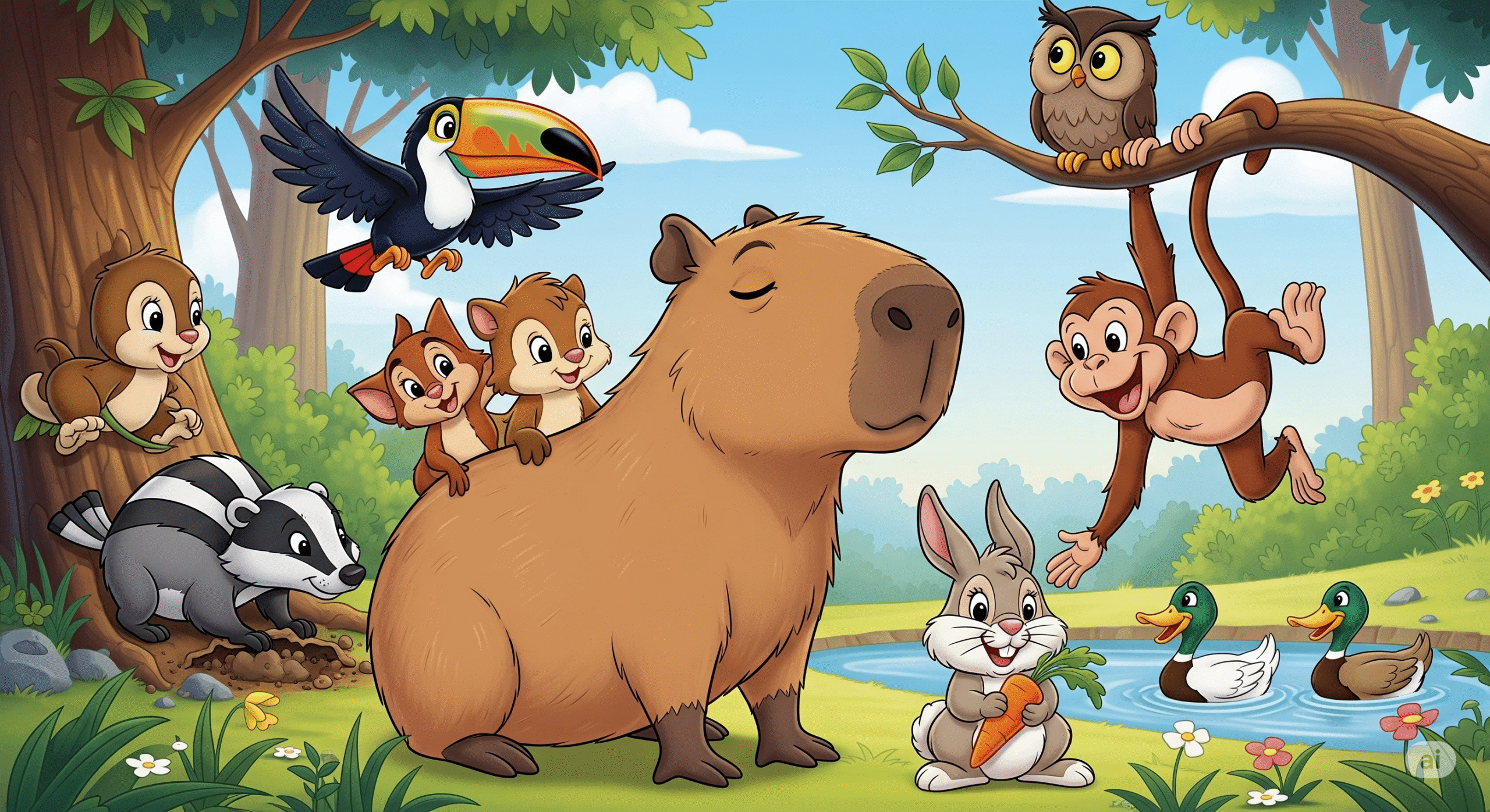 Capybara vs Other Animals