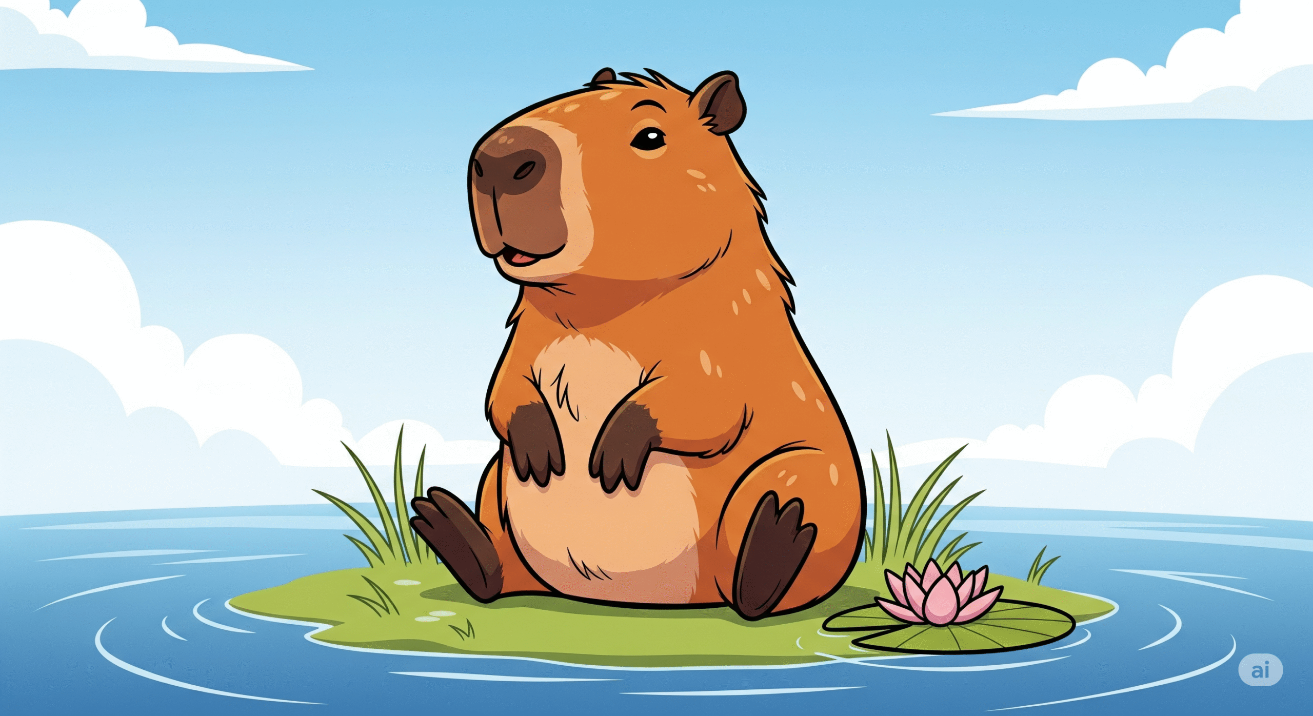 How to Draw a Capybara Cartoon in 5 Easy Steps (With Pictures)